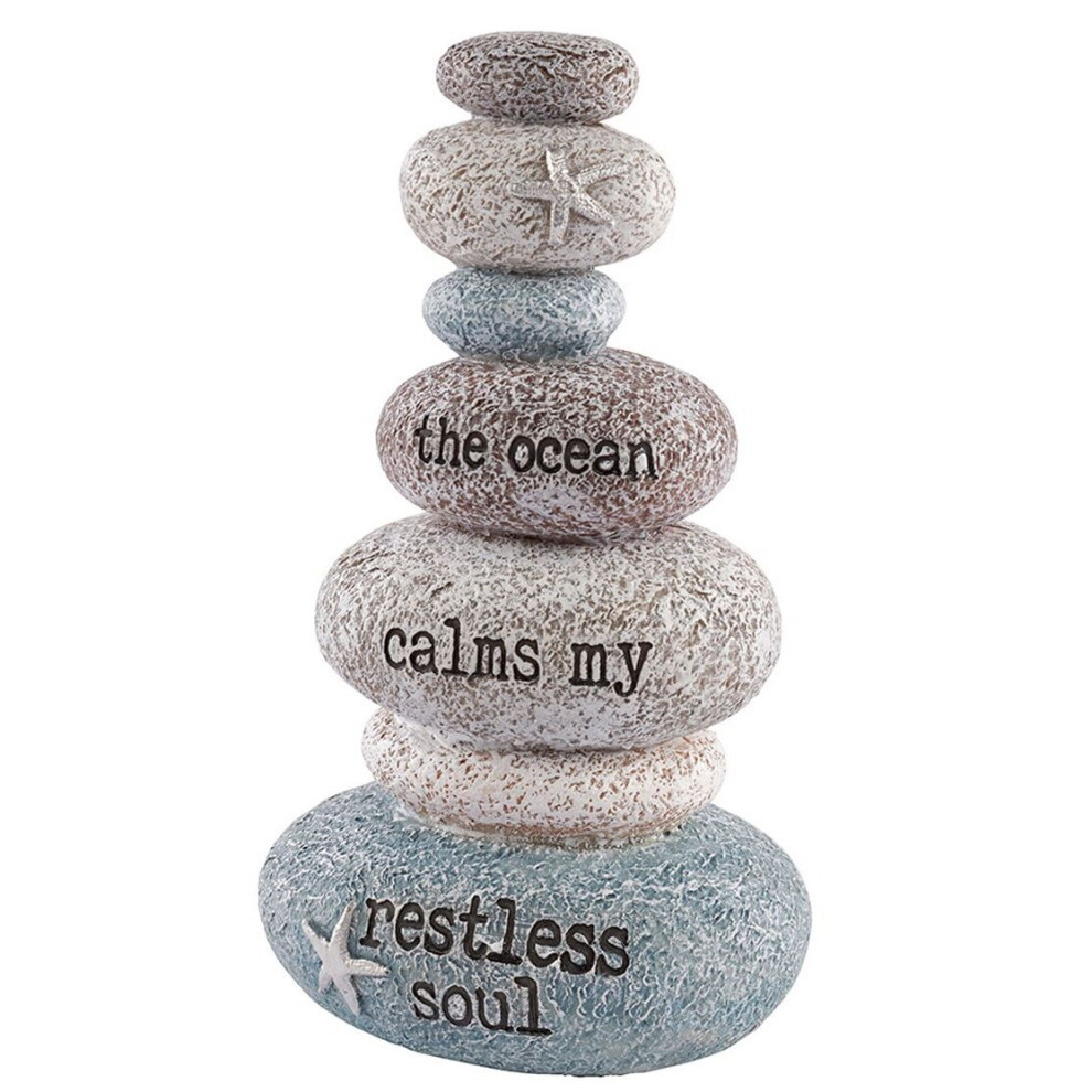 The Ocean Stacking Pebbles Seashore Decoration - Nautical Ornament