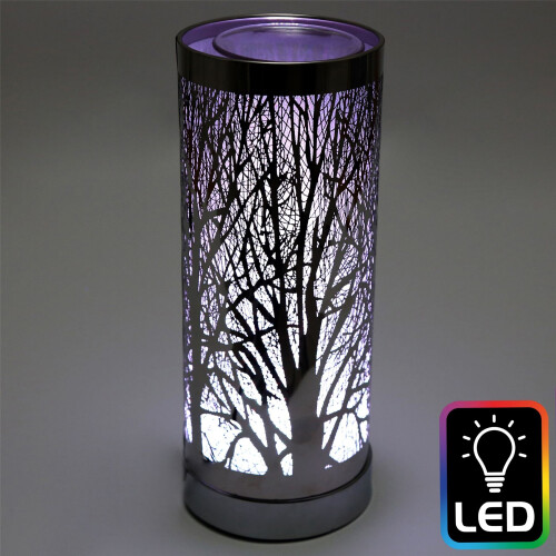 Woodland Tree Colour Changing Led Aroma Diffuser Electric Wax Melt