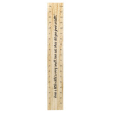 100cm Children's Wooden Height Chart | Kids Growth Chart Children's Room | Kids Bedroom Accessories - From A little Child