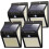 [4 Pack] 140LED Solar Security Lights Outdoor, Litogo Solar Motion Sensor Lights 270ÂºWide Angle Waterproof Solar Powered Durable Wall Light 1