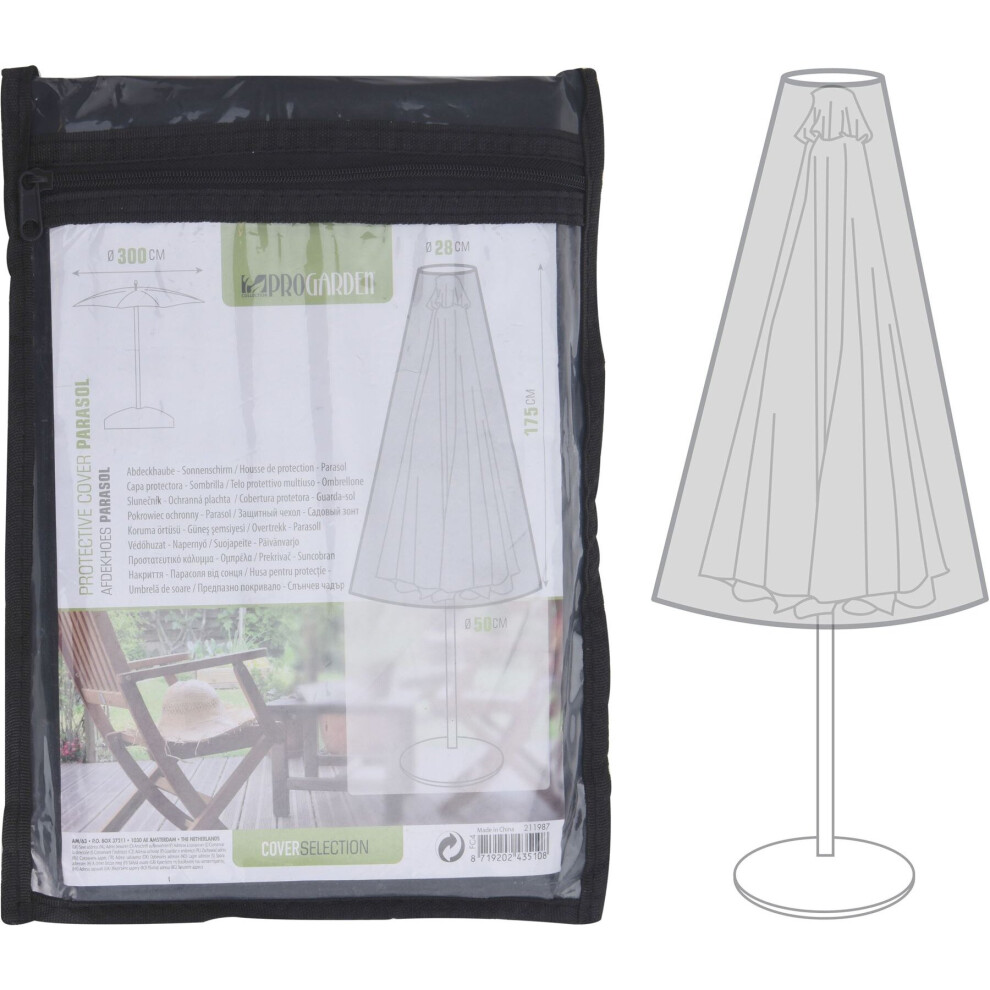 Carousel Waterproof Parasol Cover Garden Umbrella Cover | Washing Line Rotary Dryer Cover | Patio Umbrella Outdoor Protective Cover