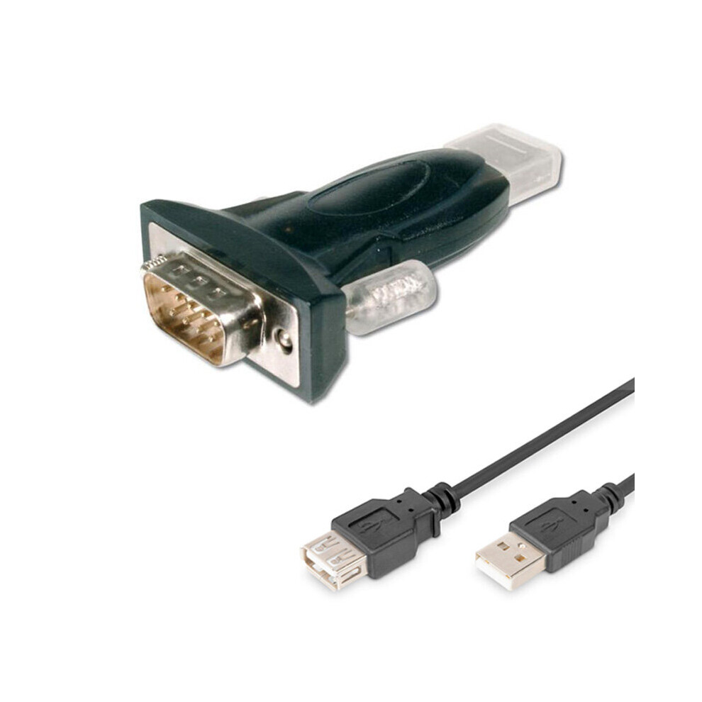 Usb To Db9 Serial Adaptor + Cable 5055309610141