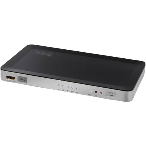 5 WAY HDMI SWITCH + REMOTE CONTROL (1080p)