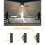 [4 Pack] 140LED Solar Security Lights Outdoor, Litogo Solar Motion Sensor Lights 270ÂºWide Angle Waterproof Solar Powered Durable Wall Light 3