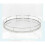 Round Silver Mirror Candle Mirror Tray Plate Wedding Table Decorative 3