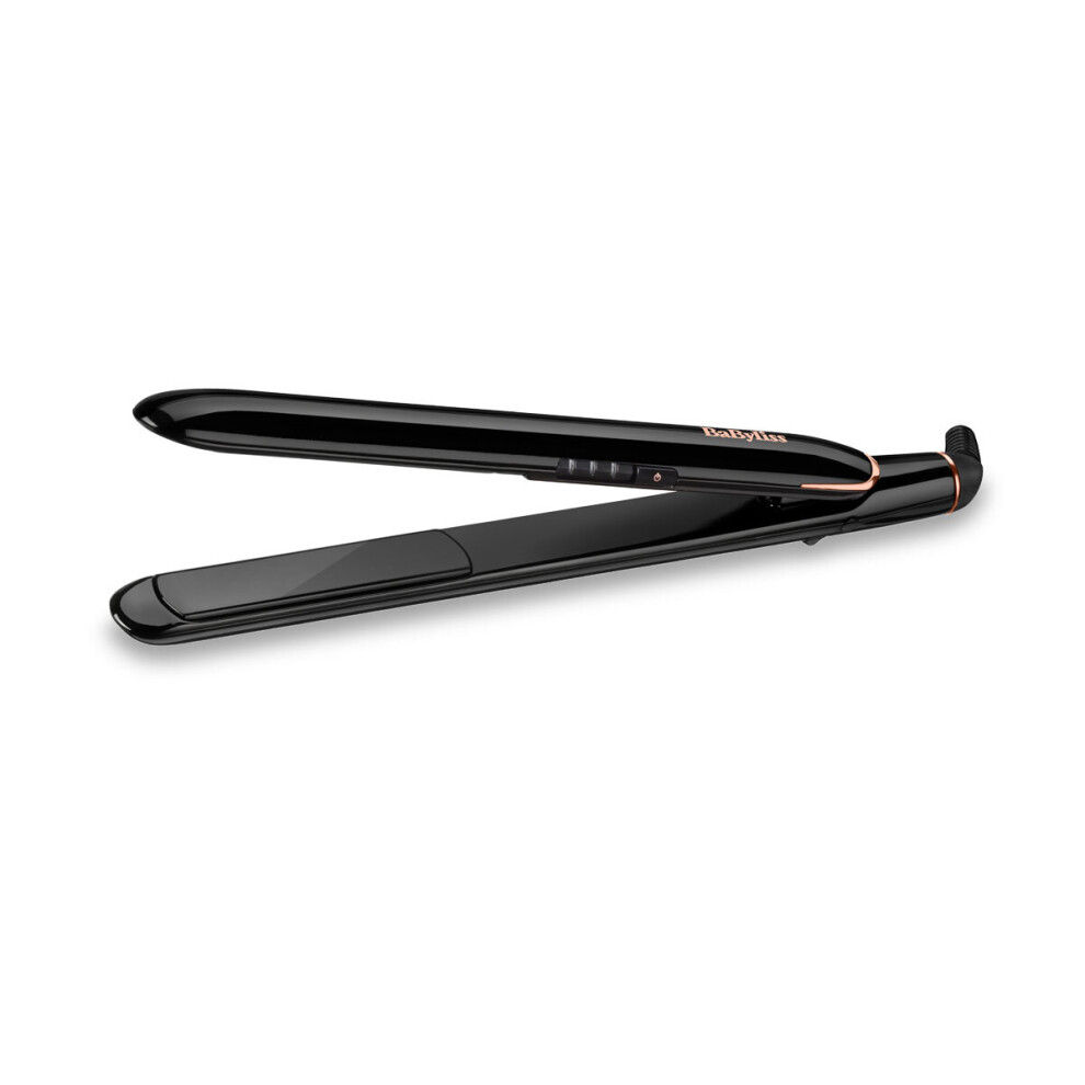 Babyliss Piastra Per Capelli Rosa Brillante, Piastre In Ceramica Per Uno Styling Quotidiano Liscio, Riscaldamento Veloce In 30 Secondi, 3 Impostazioni Di Calore Da 180 °C A 230 °C, 230 °C, Uso In-image