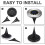 (1PCS) Solar Light DIY Outdoor Decoration Path Garden Pathway Lamp 4
