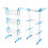3 Tier Large Deluxe Laundry Clothes Foldable Drying Airer Rack Indoor 8