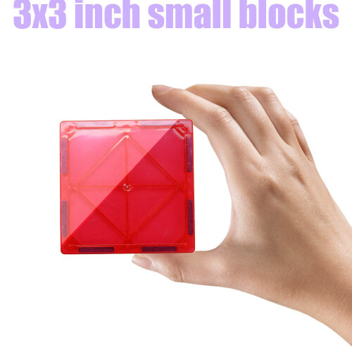 Magnetic Tiles Construction Toy Set Building Blocks Puzzle 46pcs 2