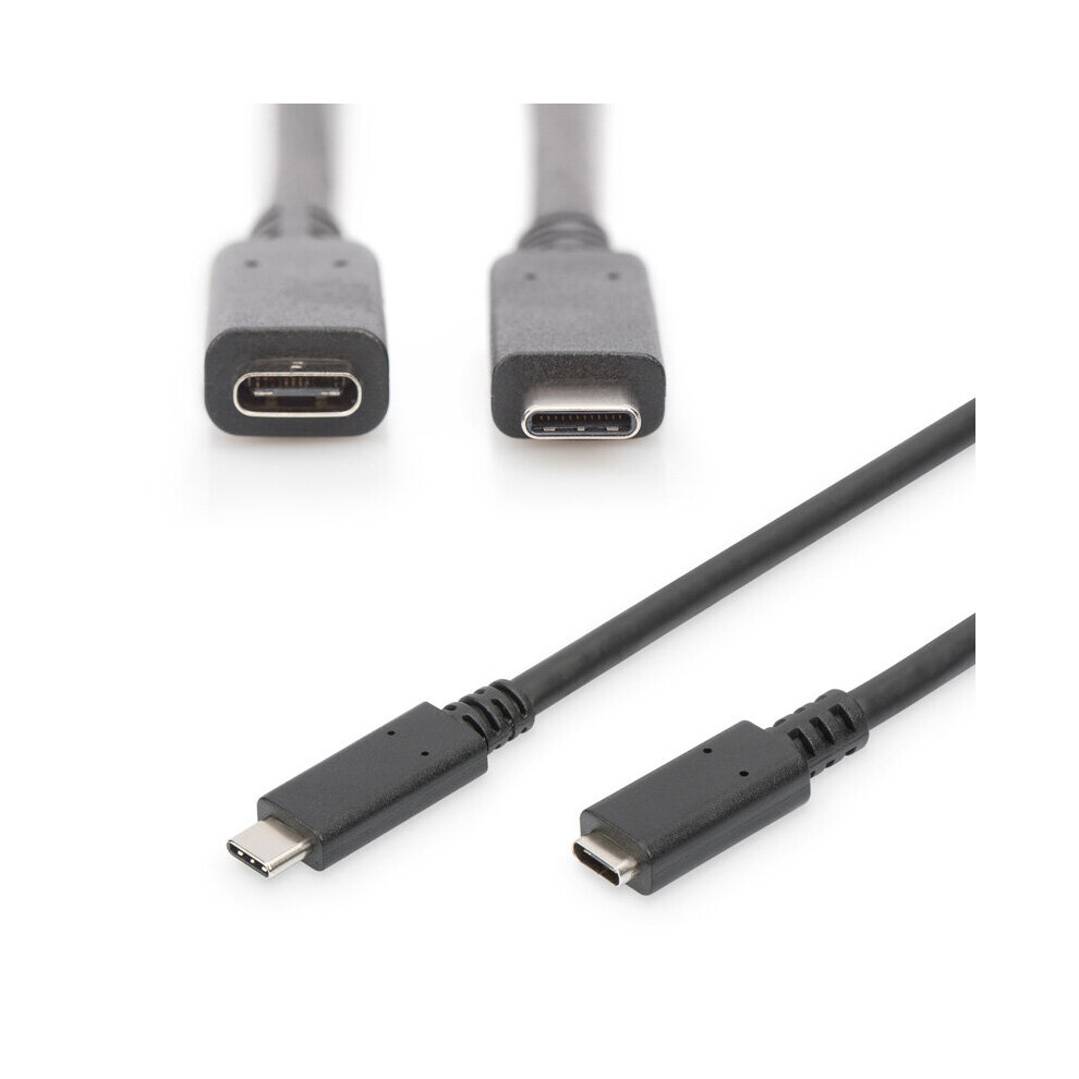2M Usb Type C Male To Female Extension Cable - Usb 2.0 5055309627606