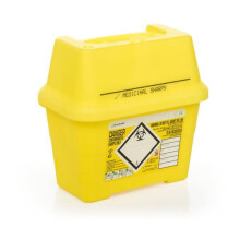 (2 Litre) Sharps Bin, Biohazard, Needle Waste Box