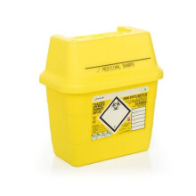 (3 Litre) Sharps Bin, Biohazard, Needle Waste Box