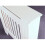 (Small) Radiator Cover MDF Wood White 4
