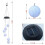 Χρώμα που αλλάζει κρέμονται Wind Chimes ηλιακή Powered LED μπάλα φώτα κήπου υπαίθρια 3