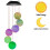 Χρώμα που αλλάζει κρέμονται Wind Chimes ηλιακή Powered LED μπάλα φώτα κήπου υπαίθρια 4