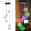 Χρώμα που αλλάζει κρέμονται Wind Chimes ηλιακή Powered LED μπάλα φώτα κήπου υπαίθρια 5