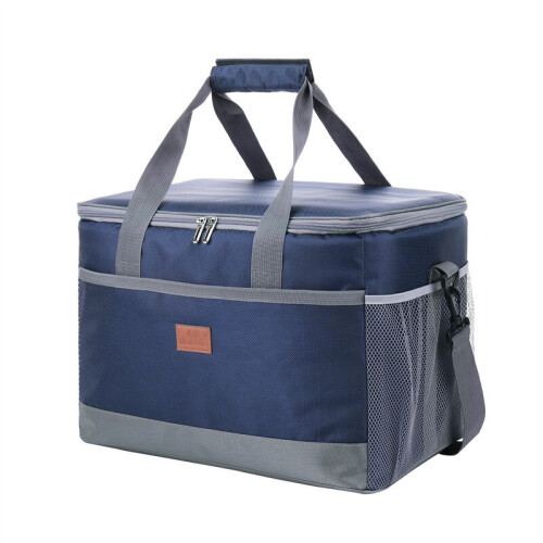 (Blue) Insulated Cooler Bag for Camping/BBQ - Large 30L