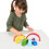 Vinsani Wooden Rainbow Stacker Learning Educational Stacking Toy 7PCS 6