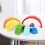 Vinsani Wooden Rainbow Stacker Learning Educational Stacking Toy 7PCS 10