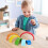 Vinsani Wooden Rainbow Stacker Learning Educational Stacking Toy 7PCS 9