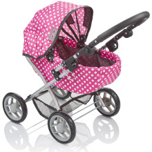 Molly Dolly My First Cutie Pram - Girls Dolls Stroller