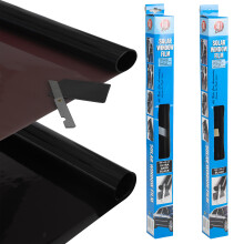 All Ride Black Window Tint Film 3m x 50cm Kit - Reduces Sun Glare, Heat & UV (25% VLT) for Cars, Vans & Limos