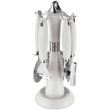 Morphy Richards Dune 976043 4 Piece Gadget Set, Ivory Cream, S/Steel
