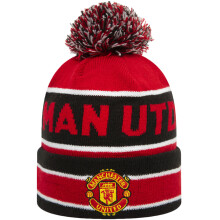 Manchester United Beanie Cuff Jake Mens New Era Red