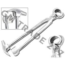 Farrier's Hoof Nippers Multi-Purpose Tool with Hammer Shoe Hoof Repair