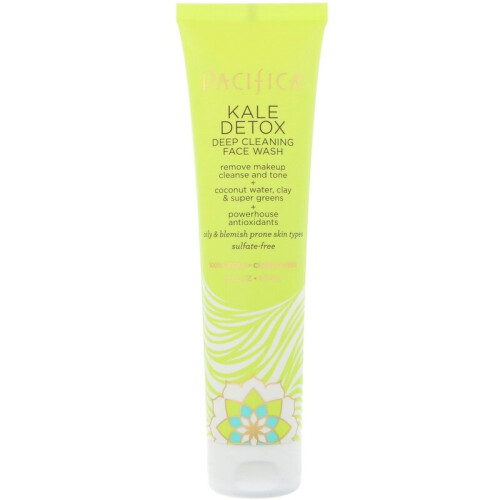 Pacifica Pacifica, Kale Detox, Deep Cleansing Face Wash, 5 fl oz (147 ml)