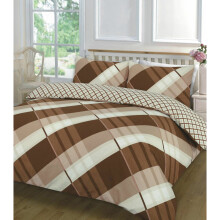 (Hardy Brown , King) Hardly Duvet Cover Set Pillow Cases Size