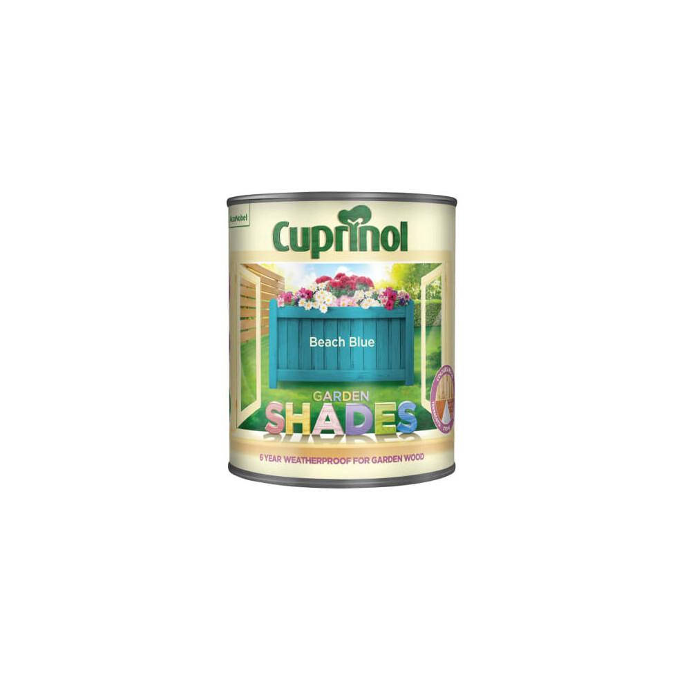 Cuprinol Garden Shades 1L Beach Blue