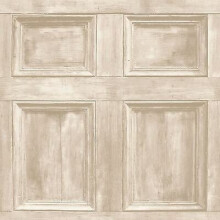 Brewster FD31054 Wood Panel Wallpaper-Cream
