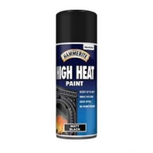 Hammerite High Heat 400ml Matt Black Aerosol