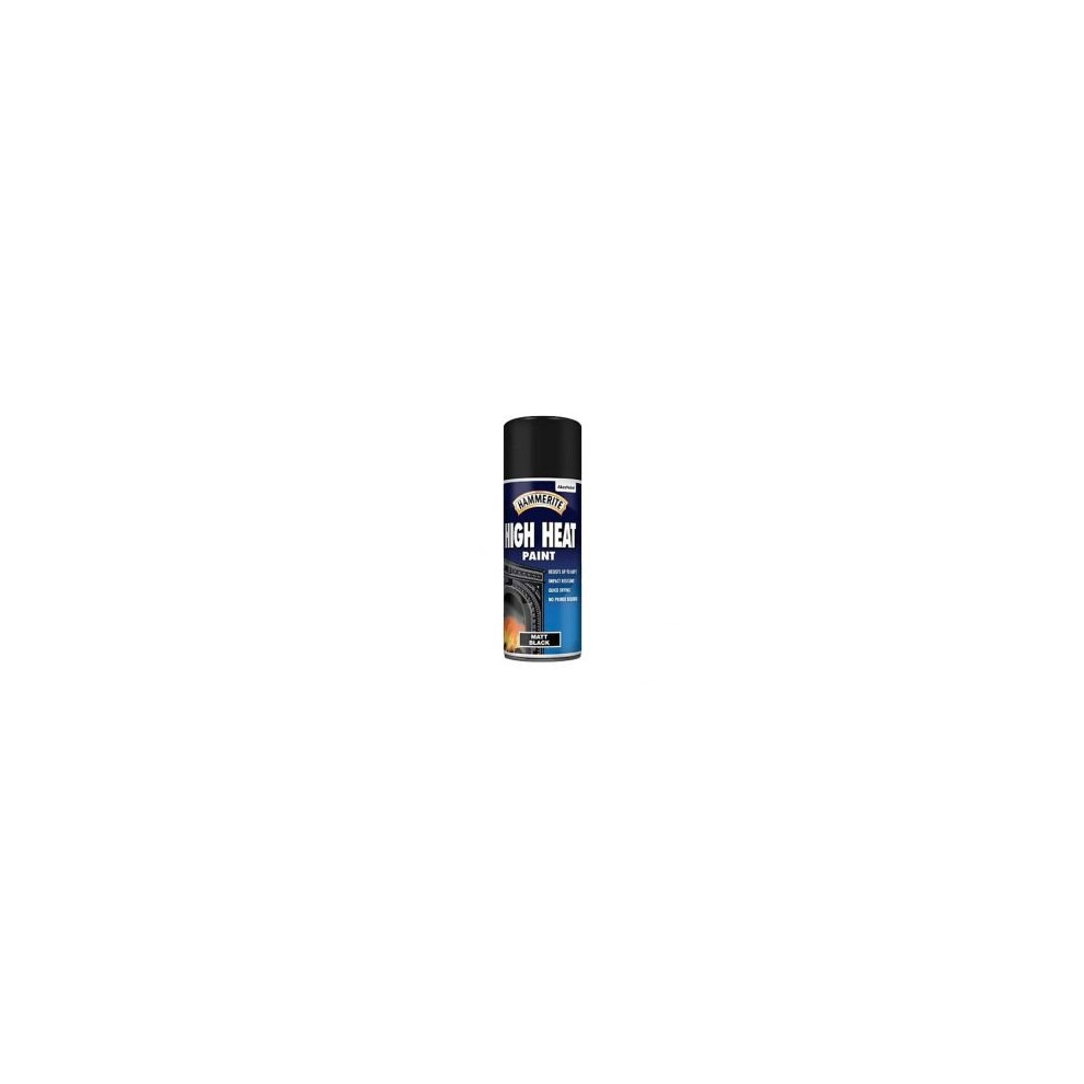 Hammerite High Heat 400ml Matt Black Aerosol