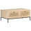 VidaXL vidaXL Solid Mango Wood Coffee Table Natural Cane Accent Desk Living Room 8