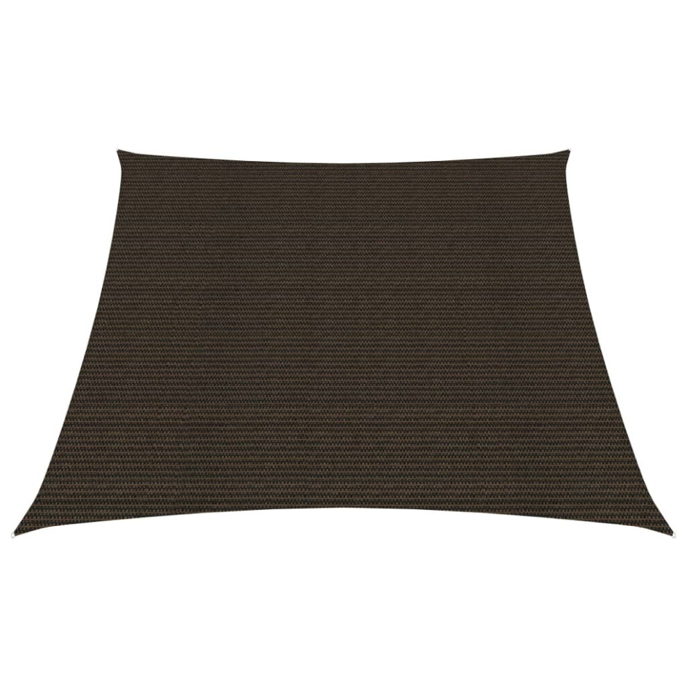 Sunshade Sail 160 g/mÂ² Brown 3/4x2 m HDPE