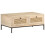 VidaXL vidaXL Solid Mango Wood Coffee Table Natural Cane Accent Desk Living Room 1