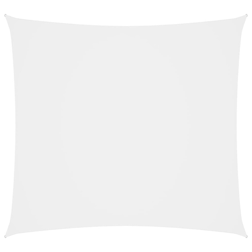Vidaxl Sunshade Sail Oxford Fabric Square 2.5X2.5 M White Sunscreen Canopy