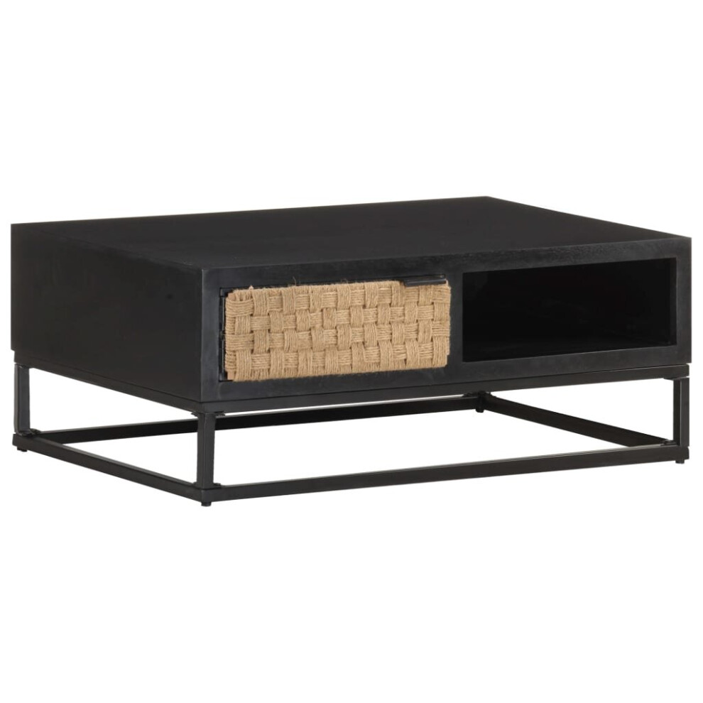 Vidaxl Solid Mango Wood Coffee Table Wooden Couch Accent Desk Living Room