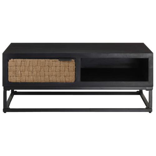 VidaXL vidaXL Solid Mango Wood Coffee Table Wooden Couch Accent Desk Living Room 1