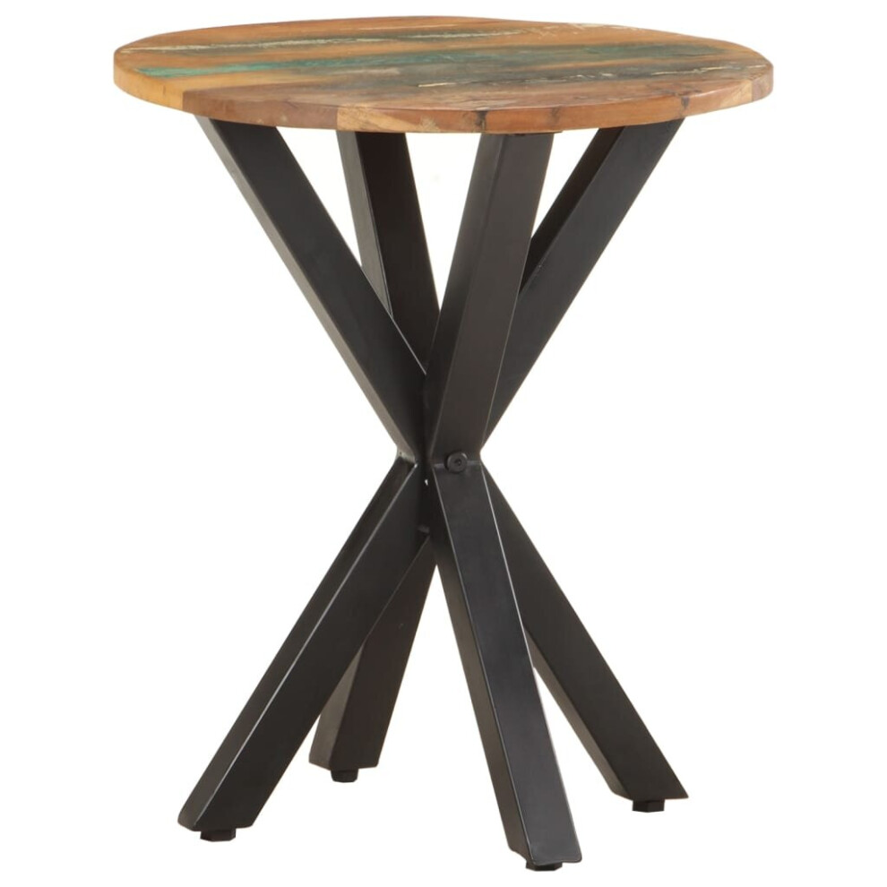 Vidaxl Side Table Solid Reclaimed Wood Wooden Sofa Couch End Desk Living Room