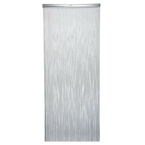 (Silver) Xterminate Aluminium Fly Chain Door Screen 1