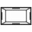 VidaXL vidaXL Console Table Transparent 60x35x75 cm Tempered Glass Side Hall End Desk 4
