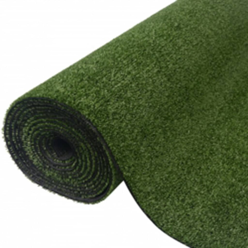 vidaXL Artificial Grass 7/9 mm 1x8 m Green Fake Lawn Synthetic Turf Ground