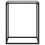 VidaXL vidaXL Console Table Transparent 60x35x75 cm Tempered Glass Side Hall End Desk 2