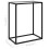 VidaXL vidaXL Console Table Transparent 60x35x75 cm Tempered Glass Side Hall End Desk 6