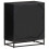 VidaXL vidaXL Solid Mango Wood Bedside Cabinet Wooden Sideboard Storage Nightstand 5