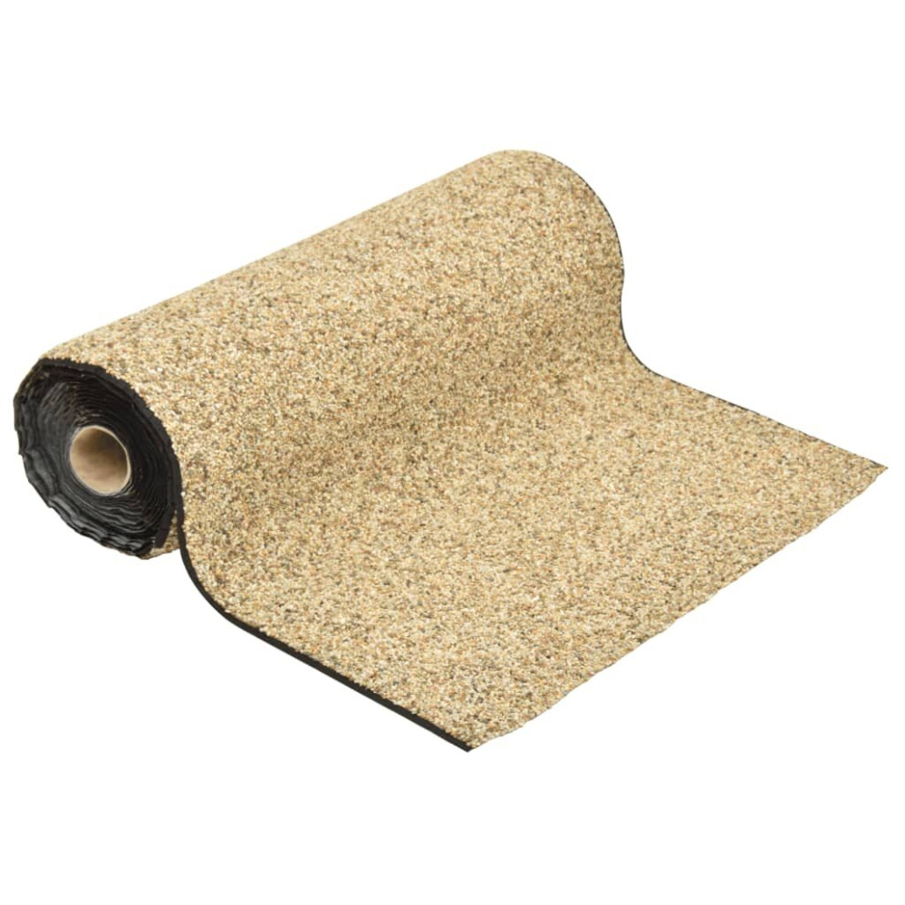 vidaXL Stone Liner Natural Sand 150x60 cm Pond Lining Underlay Tarp Garden