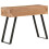 VidaXL vidaXL Solid Acacia Wood Console Table with Live Edges Accent Desk Living Room 7